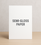Halvblankt papir